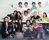 写真：牟 煒晗（ム イカン）さん　※最前列左